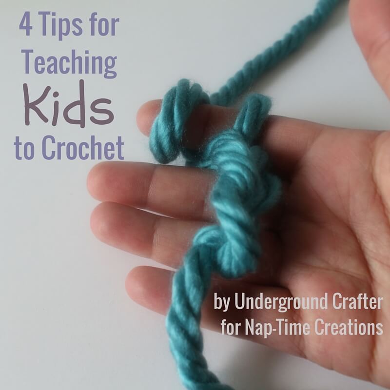 4 Tips forTeaching Kids toCrochet