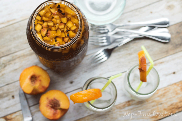 Grilled Tea Grilled Peach Tea - Life Sew Savory