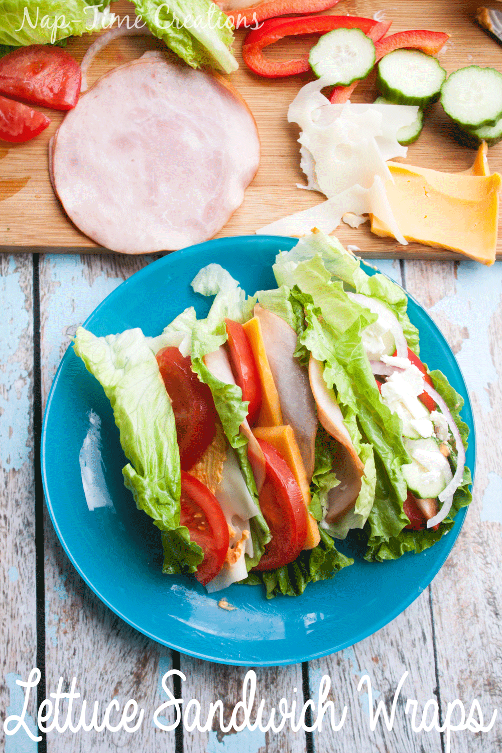 lettuce sandwich wraps -a-perfect-summer-lunch-from-Nap-Time-Creations