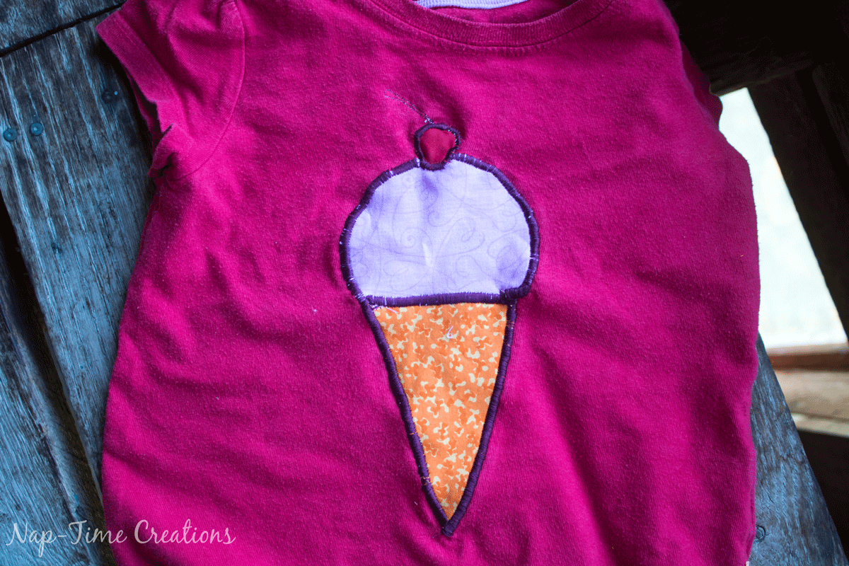 Ice-cream-applique