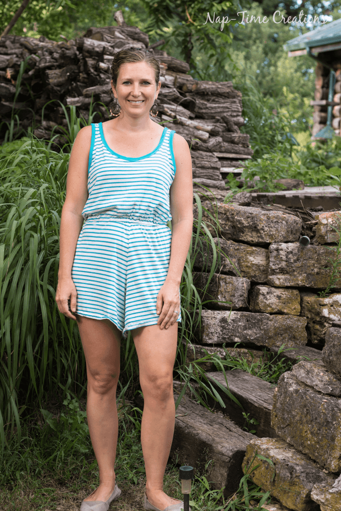 womens free romper pattern and tutorial