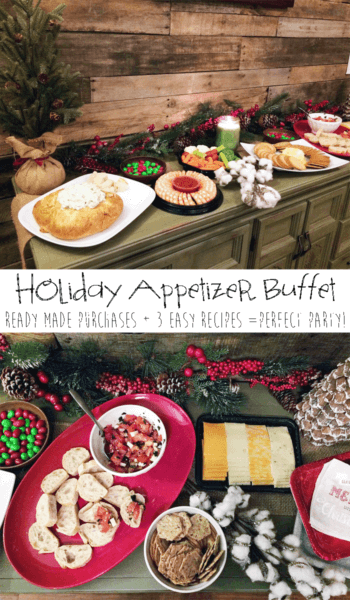 Holiday Appetizer Buffet for Easy Entertaining! - Life Sew Savory