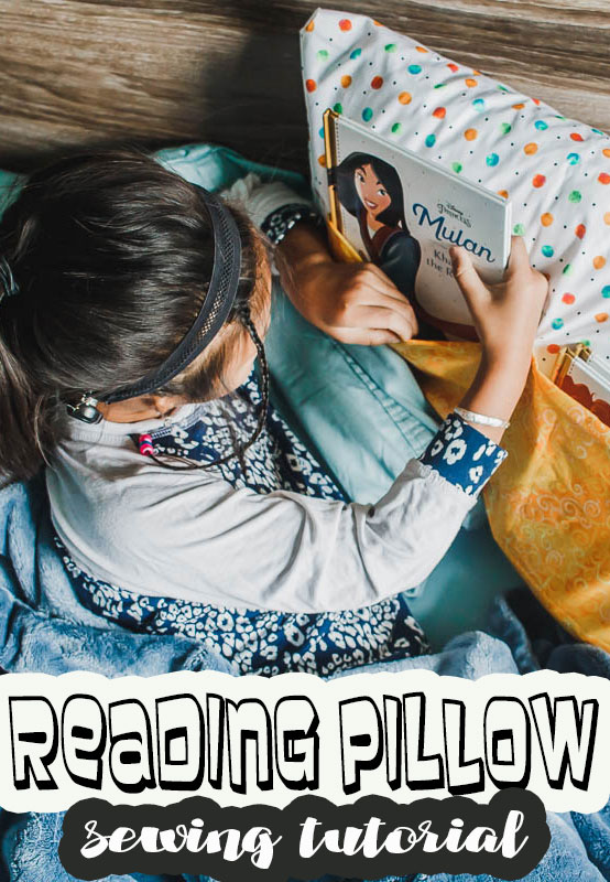 DIY Kids Reading Pillow Life Sew Savory