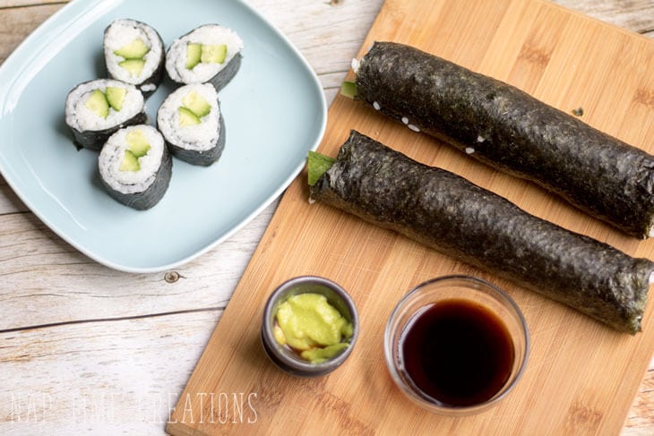 easy cucumber sushi rolls