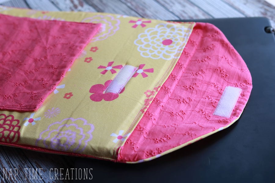 Padded laptop sleeve sewing tutorial