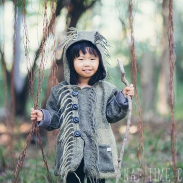 Coat from a Blanket - Wild Things Coat by Nap-Time Creations