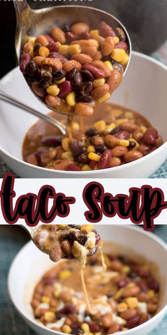 Taco Bean Soup Recipe