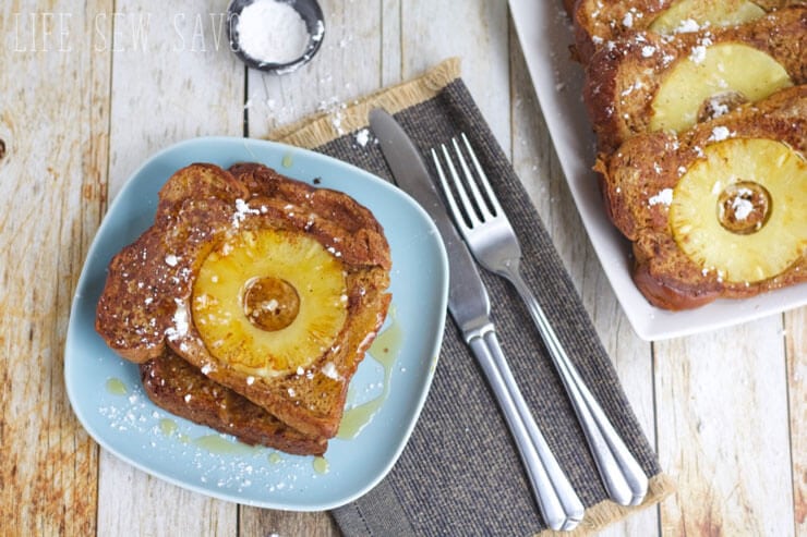 Pineapple french toast 