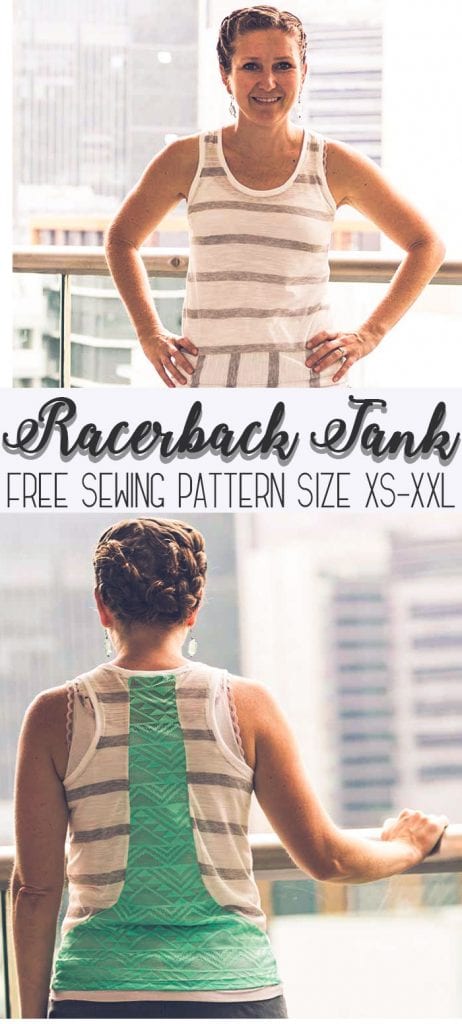 Free Tank Top Sewing Pattern - Racerback - Life Sew Savory