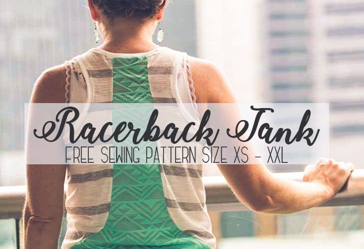 free tank top pattern racerback style for women