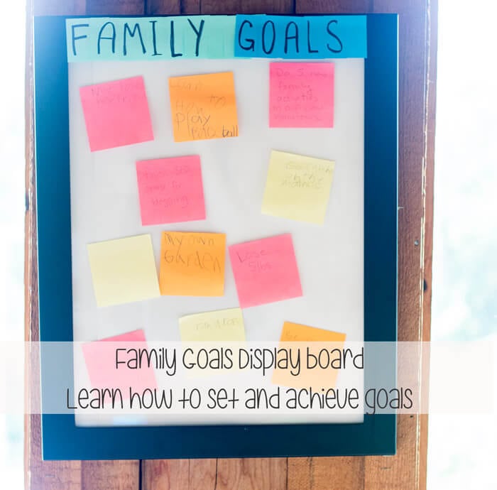 teach goal setting and achieving