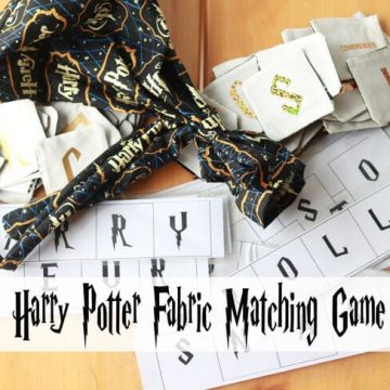 Harry POtter Fabric game
