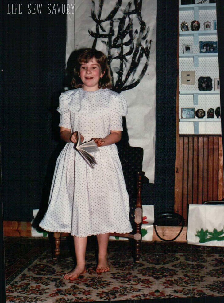 homemade cothes from the 80s/90s from Life Sew Savory