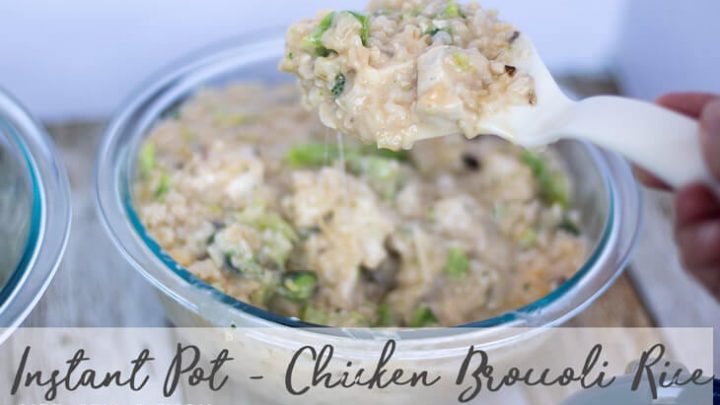 Instant Pot Chicken Rice Broccoli Recipe