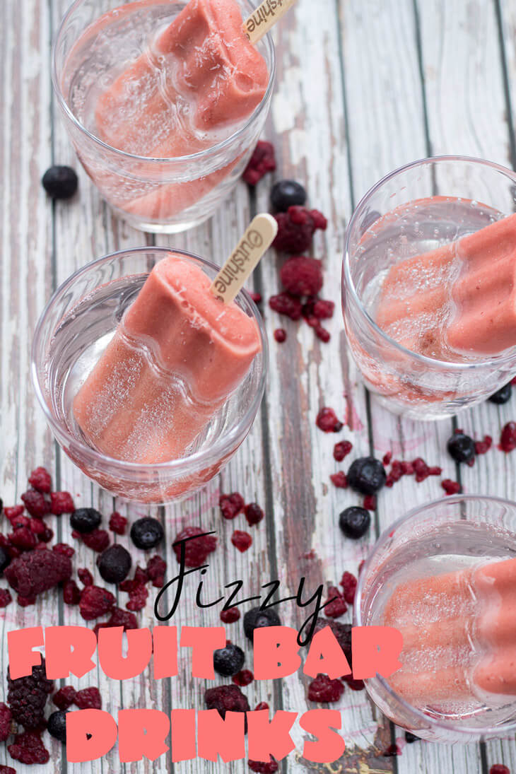 fizy fruit bar drinks with outshine bars from Life Sew Savory