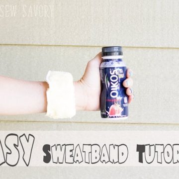 Diy sweatbands for fitness and health