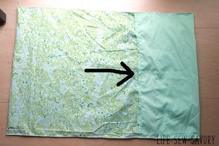 pillowcase sewing tutorial