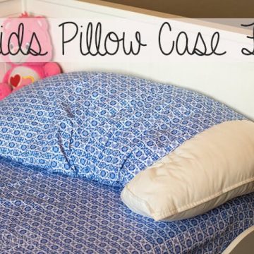 Kids Pillow Case Fix tutorial