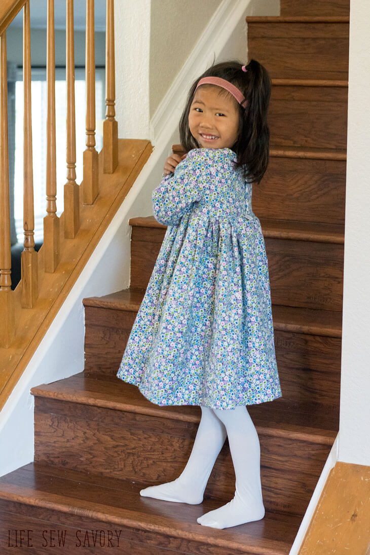 free dress pattern in flannel