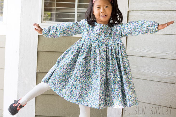 free dress pattern sweet rose dress