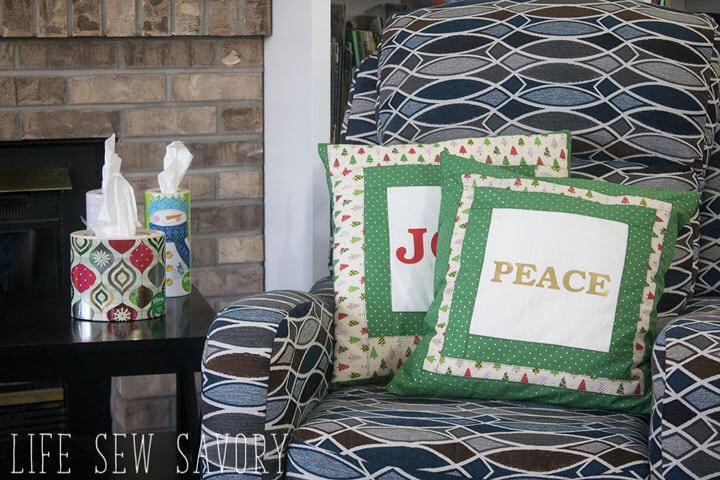 DIY CHristmas decor Pillows