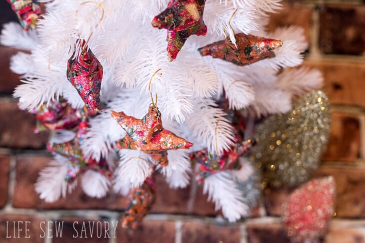 Fabric Christmas Ornaments