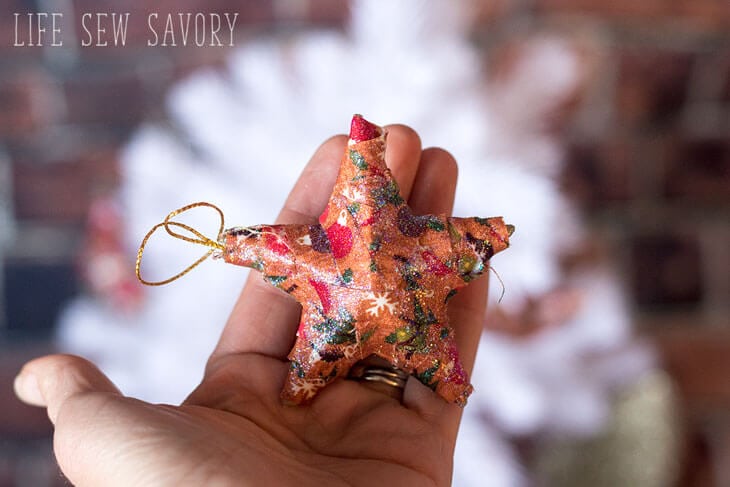 Fabric Christmas Ornaments  Life Sew Savory