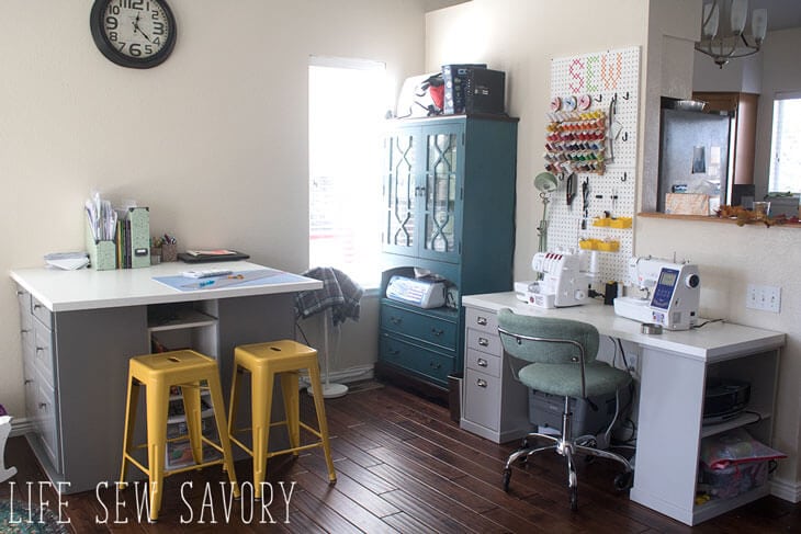 Sewing room tour
