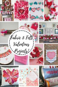 Fabric and Felt Valentines Projects