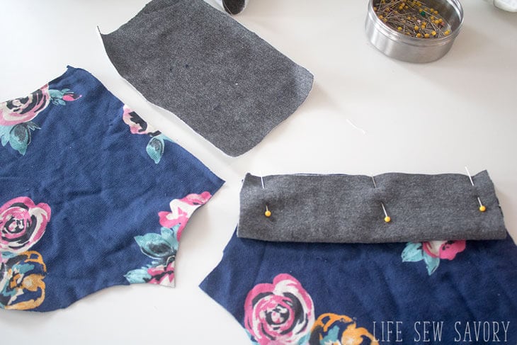Sweatshirt tunic tutorial free sewing pattern