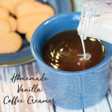 vanilla coffee creamer