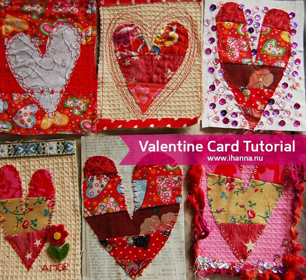 felt and fabric valentines projects