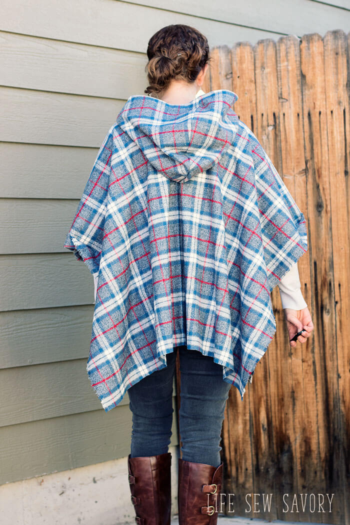 Hooded Wool Cape Sewing Tutorial Life Sew Savory