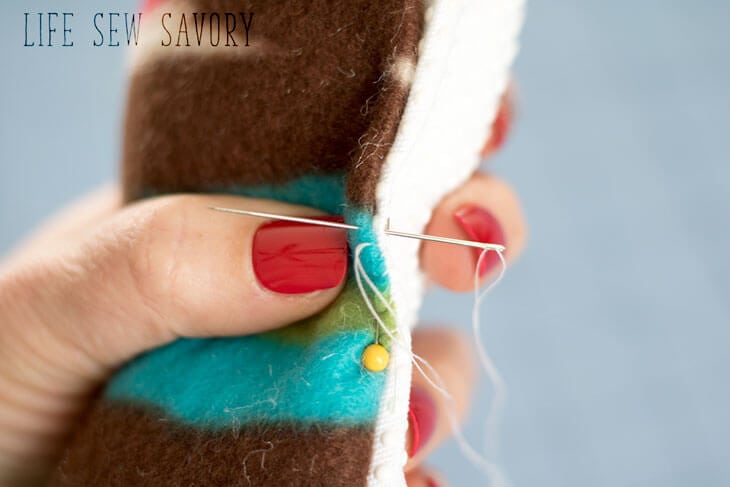 Wrist support sewing tutorial for computer use