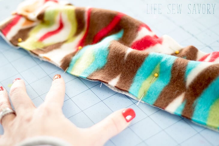 Wrist support sewing tutorial for computer use