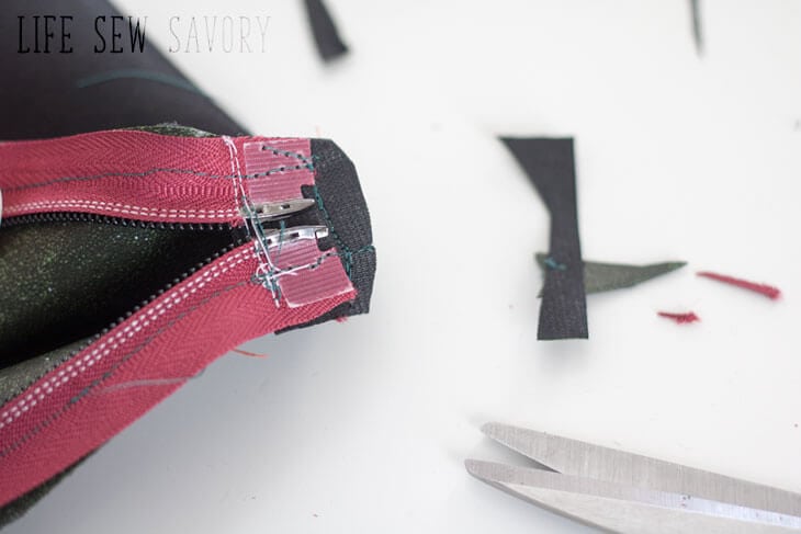zipper pouch sewing tutorial