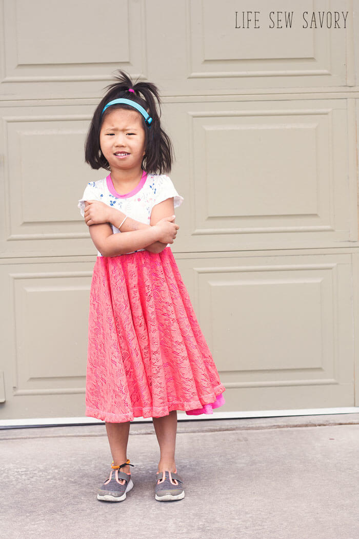 Girls Dress Sewing Pattern for Easter