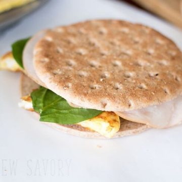 healthy freezer breakfast sandwich