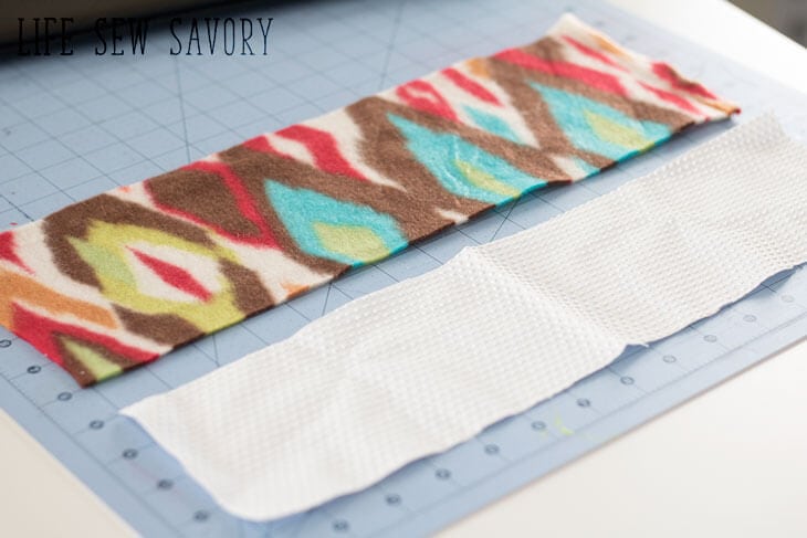 Wrist support sewing tutorial for computer use