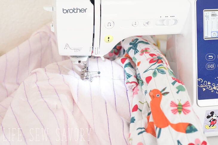 Baby blanket sewing tutorial