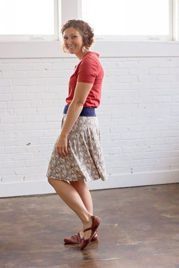 circle skirt sewing tutorial
