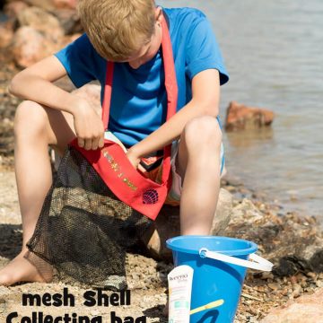 Seashell bag sewing tutorial social