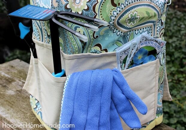 outdoor sewing projects garden bucket cover
