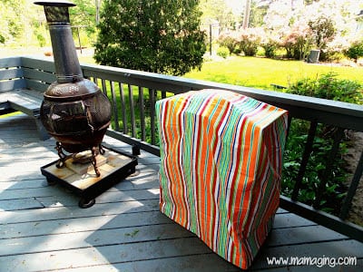 DIY grill cover