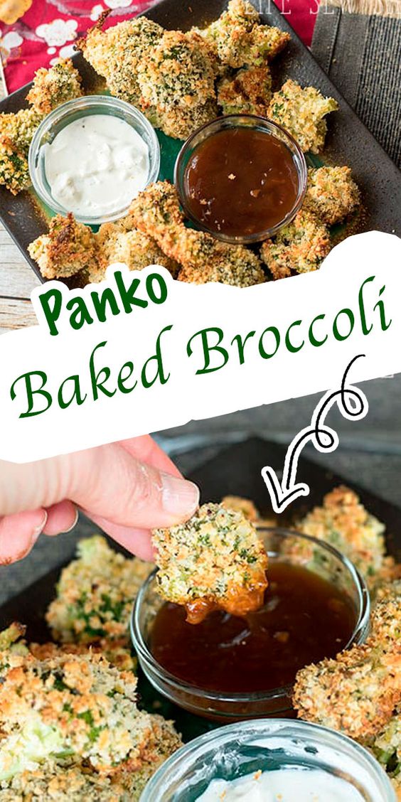 This crunchy broccoli dish is my new favorite way to eat my veggies! I've also tried this same panko topping with cauliflower and it was just as good.