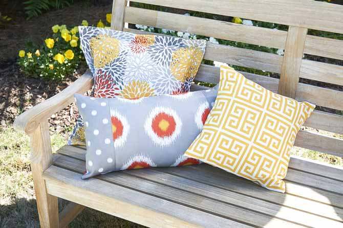 outdoor pillows sewing tutorials