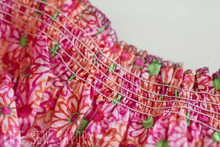 how to sew with elastic thread