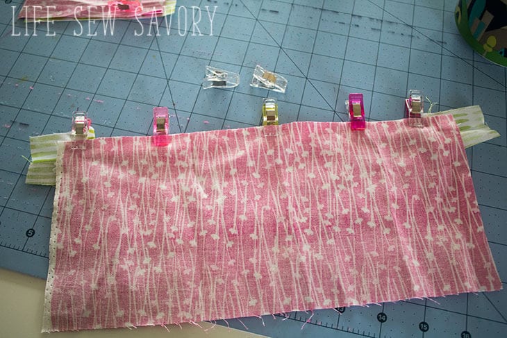 how to make a lined zipper pouch