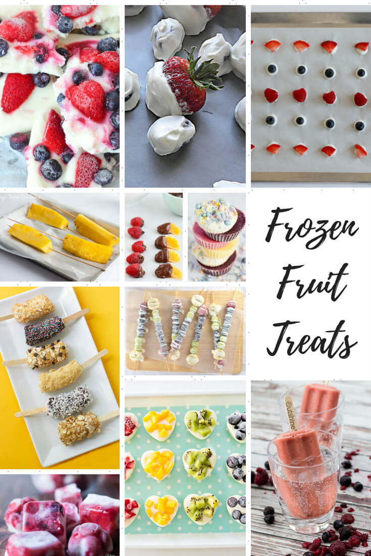 Frozen Fruit Summer Treats for kids from Life Sew Savory