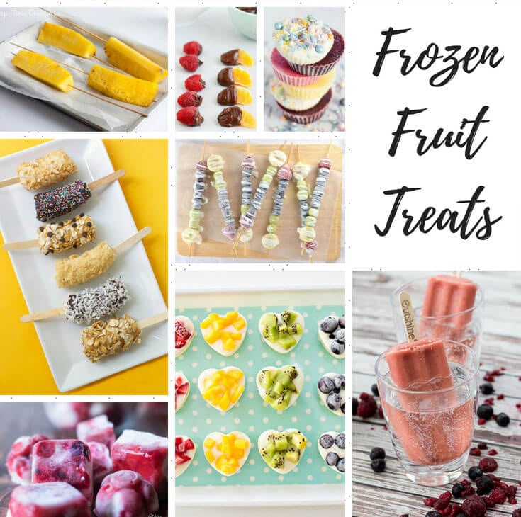 Frozen Summer Treats with Fruit